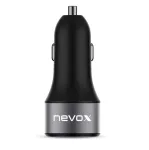 Mobiilseadme laadija Nevox 1679 Universal Must Kiirlaadimine
