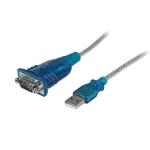 StarTech.com 17in (43cm) 1-pordiline USB-RS232 DB9 jadaadapteri kaabel, USB-jadaadapteri kaabel - M/M