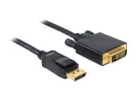 Kaabel DeLOCK DisplayPort - DVI 24+1 isane/isane 2m