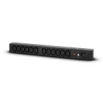 CyberPower PDU20BHVIEC12R toitejaotusseade (PDU) 12 vahelduvvoolu pistikupesa 1U must