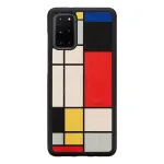 Telefonikott mehele ja puidust Galaxy S20+ puit must &mdash; kaitsev puidust tagakaas Samsung Galaxy S20+ jaoks