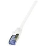 V&otilde;rgukaabel LogiLink 1m Cat.6A RJ-45 S/FTP valge