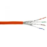 InLine paigalduskaabel Cat.7a PiMF 4x2x0.58 AWG23, 1200MHz, LSZH, 50m