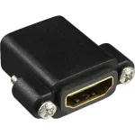 InLine HDMI-adapter t&uuml;&uuml;p A-pesa / A-pesa kullatud kontaktidega ja &auml;&auml;rikuga, 4K2K