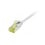 patch-kaabel RJ45, CAT6A 500 MHz, 0,5 m, hall, U/FTP, &otilde;huke &uuml;mmargune d=3,8 mm, TPE/LSZH (Superflex), AWG32, Cat.7 toorkaabliga, Synergy 21 (S217302V3)