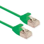 ROLINE DataCenter - paigalduskaabel - RJ-45 (M) RJ-45-le (M) - 3 m - U/FTP - CAT 6a - halogeenivaba, valatud, takerdumisvastane, keerutatud, 10 Gigabit Ethernet - roheline, pantone 3278C (21.15.3336)