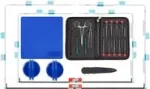 OWC OWCDIYIMACGEN - Werkzeug-Sets - Universal - Reinigungstuch - Schraubendreher - Spudger - Saugnapf - Pinzette - Flach - Phillips - Stern - 2 Pinzet