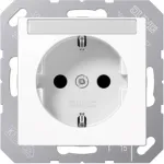 Pistikupesa t&uuml;&uuml;p F Jung A 1520 BFNA WW, 16 A 250 V, valge, termoplast