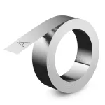 DYMO Rhino Alumiiniumist reljeeftr&uuml;ki sildid | 12 mm x 3,65 m | Isekleepuvad | &Uuml;hildub Rhino M1011 reljeeftr&uuml;kipressiga | Ilmastikukindel | Ideaalne isetegemiseks ja ehituseks | Valmistatud Euroopas