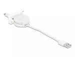Kaabel DeLOCK Easy 45 moodul USB 2.0 sisset&otilde;mmatav USB Type-A &ndash; Micro-B