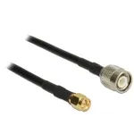 Koaksiaalkaabel DeLOCK 89507 RG-58 C/U 10 m TNC SMA Must