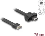 DeLOCK USB lamekaabel, Type-E Key A 20 pin isane USB USB-C emasele, 75 cm