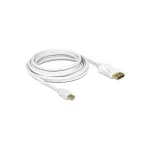 DisplayPort-kaabel DeLOCK 83481 Mini DisplayPort 1 m Valge