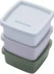 Lunch box set Fackelmann 26924 Silicone Beige roheline hall Light Blue 3 pcs