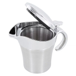 Westmark 62242260 isoleeritud kastmekann, roostevaba teras/plast, 0,5 l, matt h&otilde;bedane