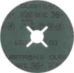 Abrasiivne kiudketas 3M Cubitron II 987 C 125 mm K60+ INOX keraamiline tera