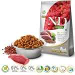 FARMINA N&D Quinoa Dog Duck, Broccoli, Asparagus Neutered Adult Mini - kuiv koeratoit - 2.5 kg