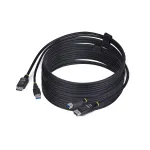 StarTech.com 10ft (3m) DisplayPort ja USB 5Gbps KVM-kaabel, 4K 60Hz, universaalselt &uuml;hilduv DP 1.2/USB 3.0 kombokaabel KVM-l&uuml;lititele