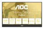 AOC 16T20E2 kaasaskantav teler/monitor Kaasaskantav monitor Must 39,6 cm (15,6 tolli) LED 1920 x 1080 pikslit