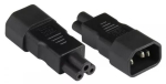 Toiteadapter C14 C5 Alcasa PA-1405S Must
