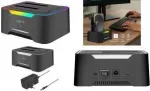 Dokkimisjaam LOGILINK Quickport QP0036, USB 3.2, 2-pordiga 2,5/3,5-tollistele SATA HDD/SSD-seadmetele