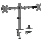 Equip Dual Monitor Desk Mount 17-32 inch 360&deg; Articulating 10kg Black