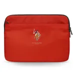 U.S. POLO ASSN. US Polo Sleeve USCS13PUGFLRE 13 Red Laptop Sleeve