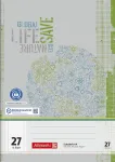 BRUNNEN Recycling Exercise Book A4 Lineatur 27 Lined with Inner and Outer Margin - 32 Pages