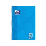 Oxford College Block Touch A4+ ruuduline meresinine 80 lehte 160 lehek&uuml;lge spiraalk&ouml;ites mikroperforeeritud 4 auguga augustatud 90gsm Optik paber FSC sertifitseeritud