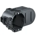 Kaiser Elektro UP Elektroonikaseadme karp 1068-05 4x3 kruvikuppel seadme kruvidega