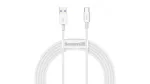 Baseus USB-A to USB-C kaabel 1m Valge 66W CATYS-02