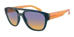 ARNETTE Meeste P&auml;ikeseprillid AN4327-29012H Ristk&uuml;likukujuline Matt Must Raam Hallid Polariseeritud L&auml;&auml;tsed 56mm