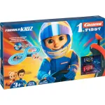 Carrera FIRST Formula Kidz First Cars Set (20063061) - 1:50 m&otilde;&otilde;tkavas slot-auto v&otilde;istlusrada lastele