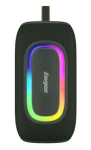 Kaasaskantav/peok&otilde;lar Energizer BTS163 &mdash; 16 W RMS, Bluetooth, Li‑Ion 1800 mAh, MicroSD, mitmev&auml;rviline valgustus, must