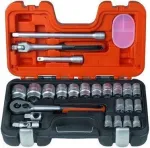 Bahco S240 24-osaline 1/2 inch pesakomplekt (10-32 mm)