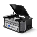 AKAI ATT-350CC plaadim&auml;ngija CD, kasseti, USB salvestuse ja AM/FM-raadioga