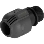 Sprinklersystem connector 25mm > 1, must &uuml;hendus/hall