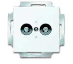 Busch-Jaeger keskplaat 2095 UC-84 (2495-0-0086) stuudio valge
