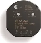 GIRA juhtmevaba l&uuml;litus-/surunupuga aktuaator Mini 2-kanaliline 542500