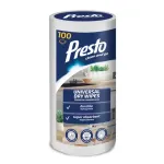 PRESTO universaalsed p&uuml;hkepaberid rullis, 100 tk