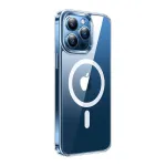 Kaitsev magnet&uuml;mbris Torras GUARDIAN iPhone 15 Pro jaoks, l&auml;bipaistev, teemantviimistlus