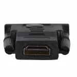Savio CL-21 HDMI pesa&ndash;DVI-D pistiku adapter, must