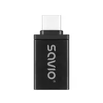 Savio AK-80 videokaabli adapter 0m USB Type-A USB USB-C Must