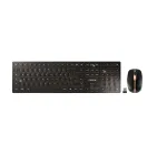 CHERRY DW 9100 &otilde;huke klaviatuur hiir kaasas universaalne RF-juhtmevaba + Bluetooth QWERTY UK inglise must