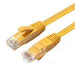 Microconnect MC-UTP6A05Y v&otilde;rgukaabel Kollane 5 m Cat6a U/UTP (UTP)
