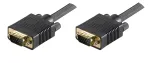 Microconnect MONGG7B VGA-kaabel 7 m VGA (D-Sub) Must