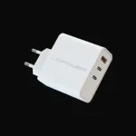 Siselaadija LC-Power LC-GAN-65 universaalne vahelduvvoolu kiirlaadimine valge