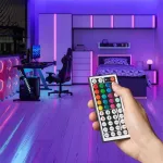Vention PAEWH silikoonist neoon-LED-riba, 2 m, USB 5 V, IR-puldiga