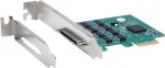 Serial PCIe Card Exsys EX-46028 &mdash; 8-pordiline RS-232 kaheksak&auml;elise kaabliga