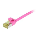 Synergy 21 patch-kaabel RJ45 CAT6A 500Mhz magenta S/FTP slimline round d - kaabel - digitaalne/andmed (S217